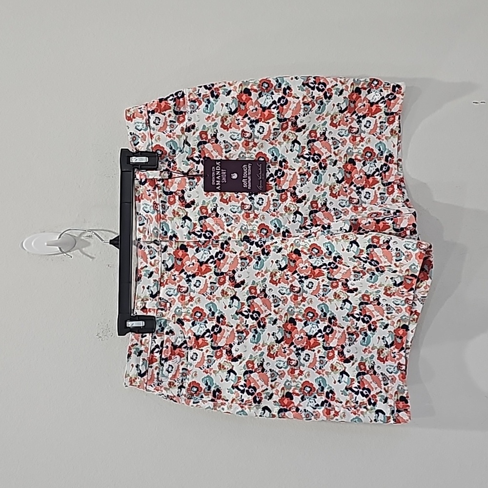 Gloria Vanderbilt Amanda Short Floral Print Jean Shorts Size 16 NWT - Picture 9 of 11